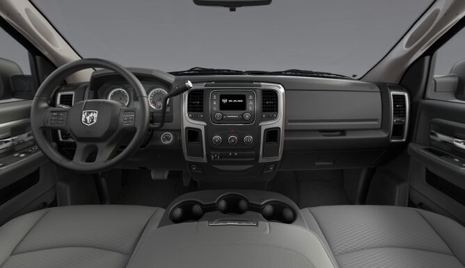 2017 Ram 2500 SLT Gray Interior